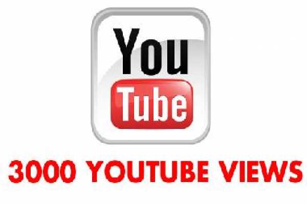 Buy 3000 YouTube Views With Fast Delivery