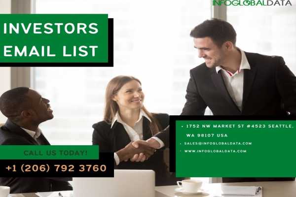 Score up your brand credibility with a real-time verified and accurate investors email list