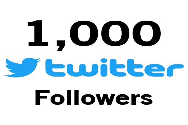 Buy 1000 Twitter Followers Online With Fast Delivery