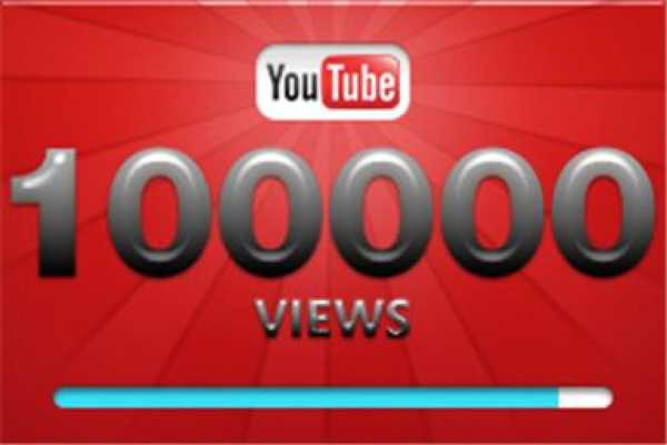 Buy 100000 YouTube Views Online
