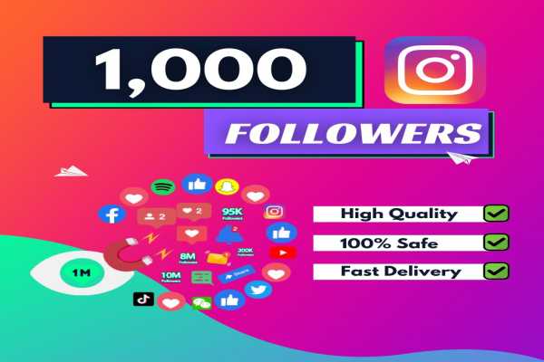Buy 1000 Instagram Followers With Instant Delivery