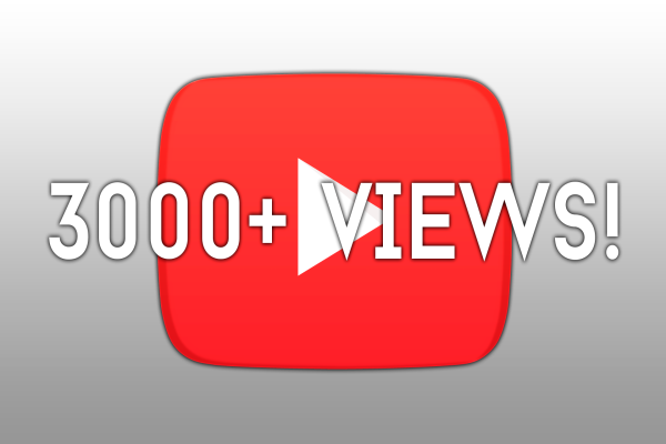 Buy 3000 YouTube Views With Fast Delivery at Cheap Price